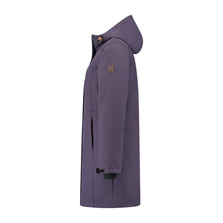 Enrike - Waterproof softshell jacket - Lady - Dark-purple L