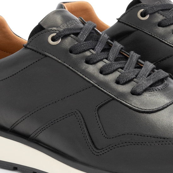 Walgrave - Leather sneakers - Men - Black DFW