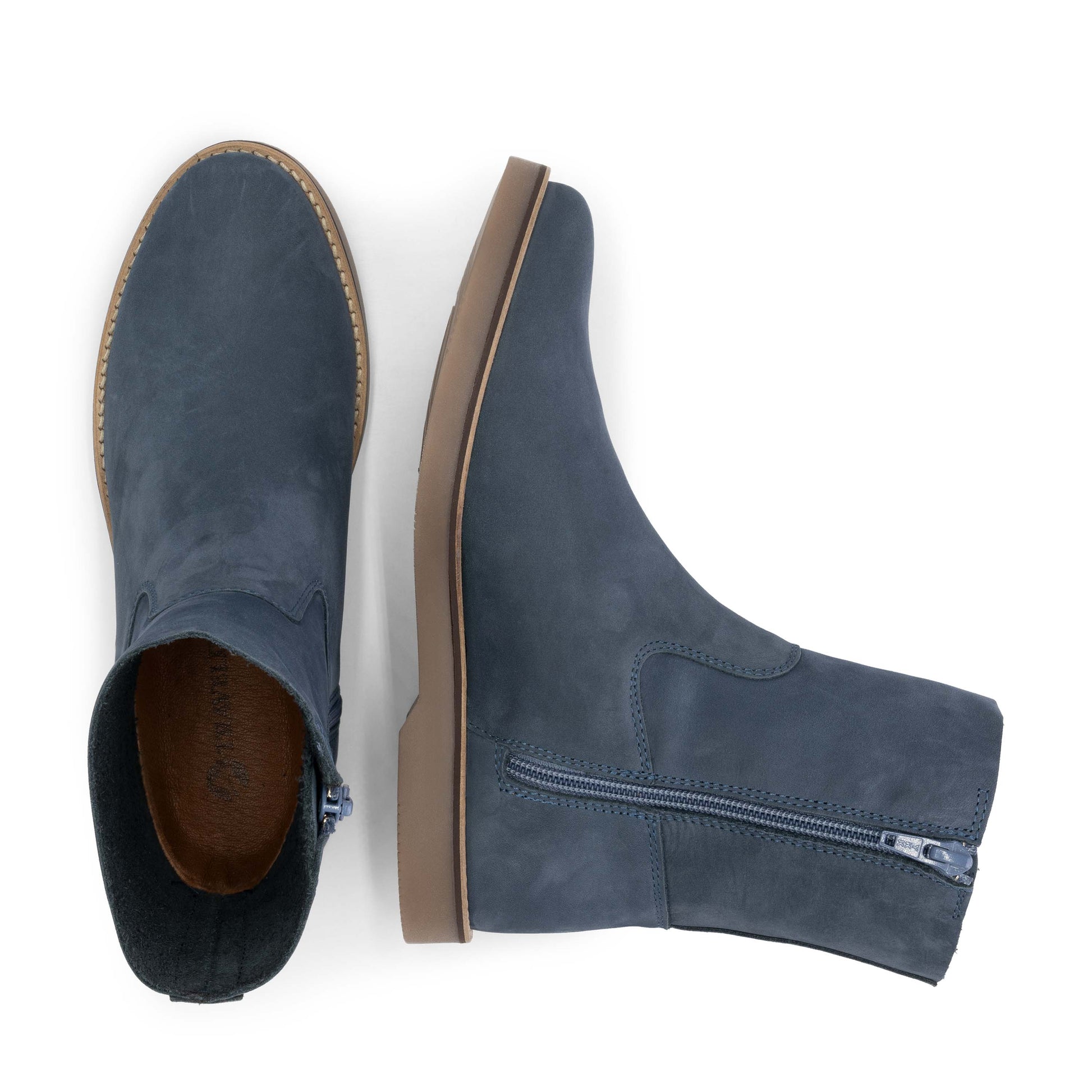 Pleubian - Nubuck ankle boots - Lady - Blue UPD