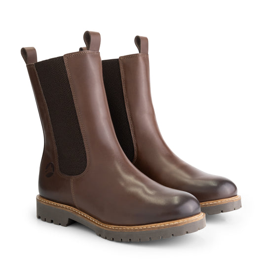 Forsand - Chelsea boots - Lady - Dark brown FRD