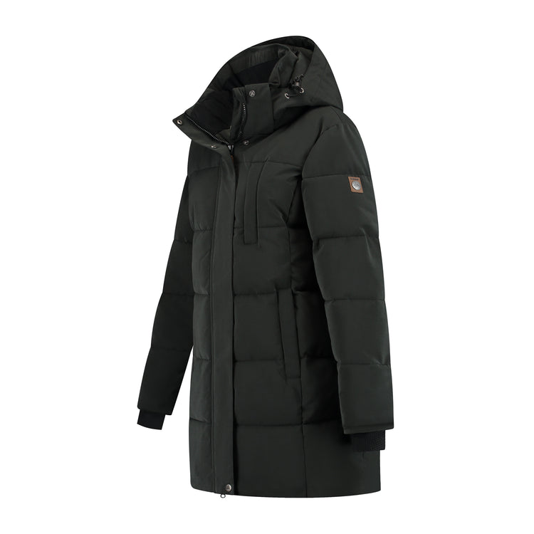 Rayna - Puffer jacket - Lady - Black FL