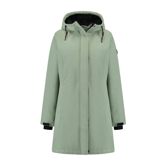 Enrike - Waterproof softshell jacket - Lady - Green F