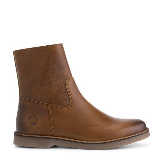 Pontrieux - Leather ankle boots - Lady - Cognac R