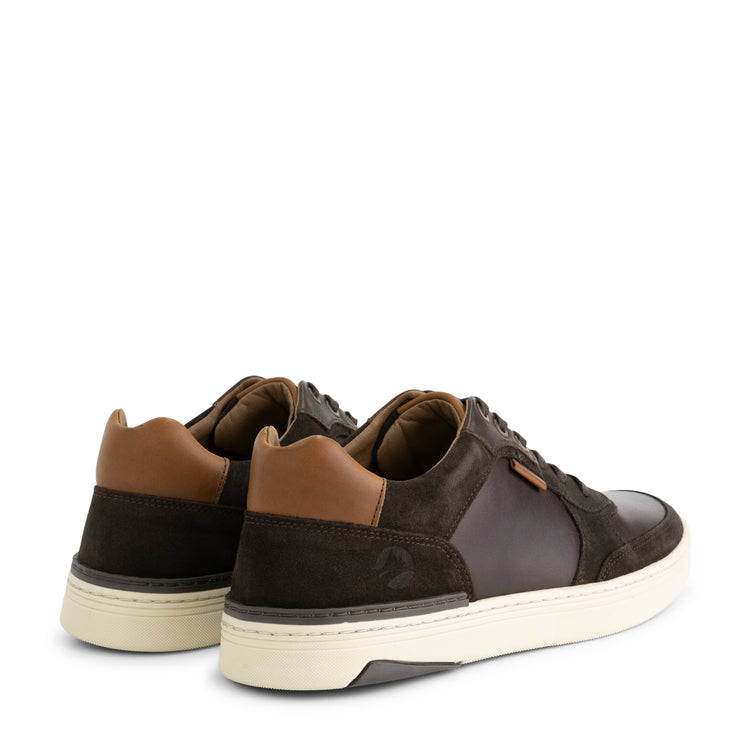 Southam - Leather sneakers - Men - Brown BD