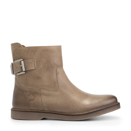 Louargat - Leather boot - Lady - Taupe R