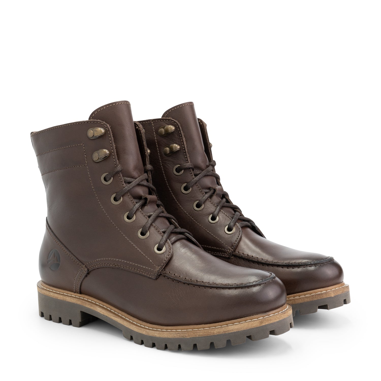 Haugesund - Wool-lined lace-up boots - Men - Dark Brown FRD