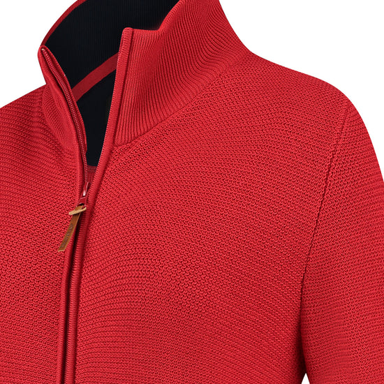 Lund - Cardigan - Lady - Red DCB