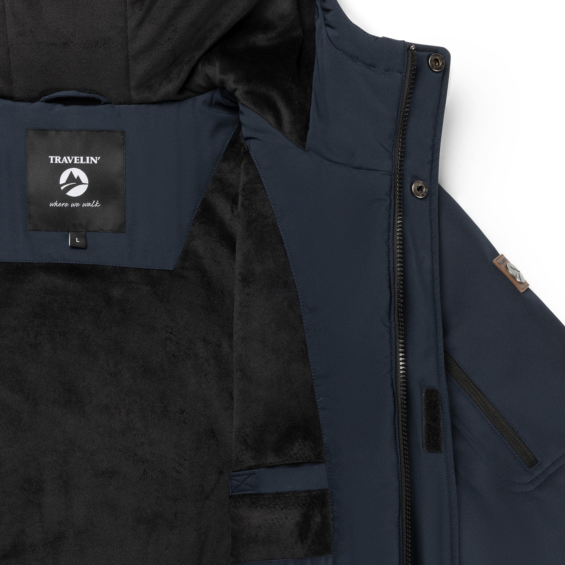 Ribe - Softshell jacket - Men - Navy DCI