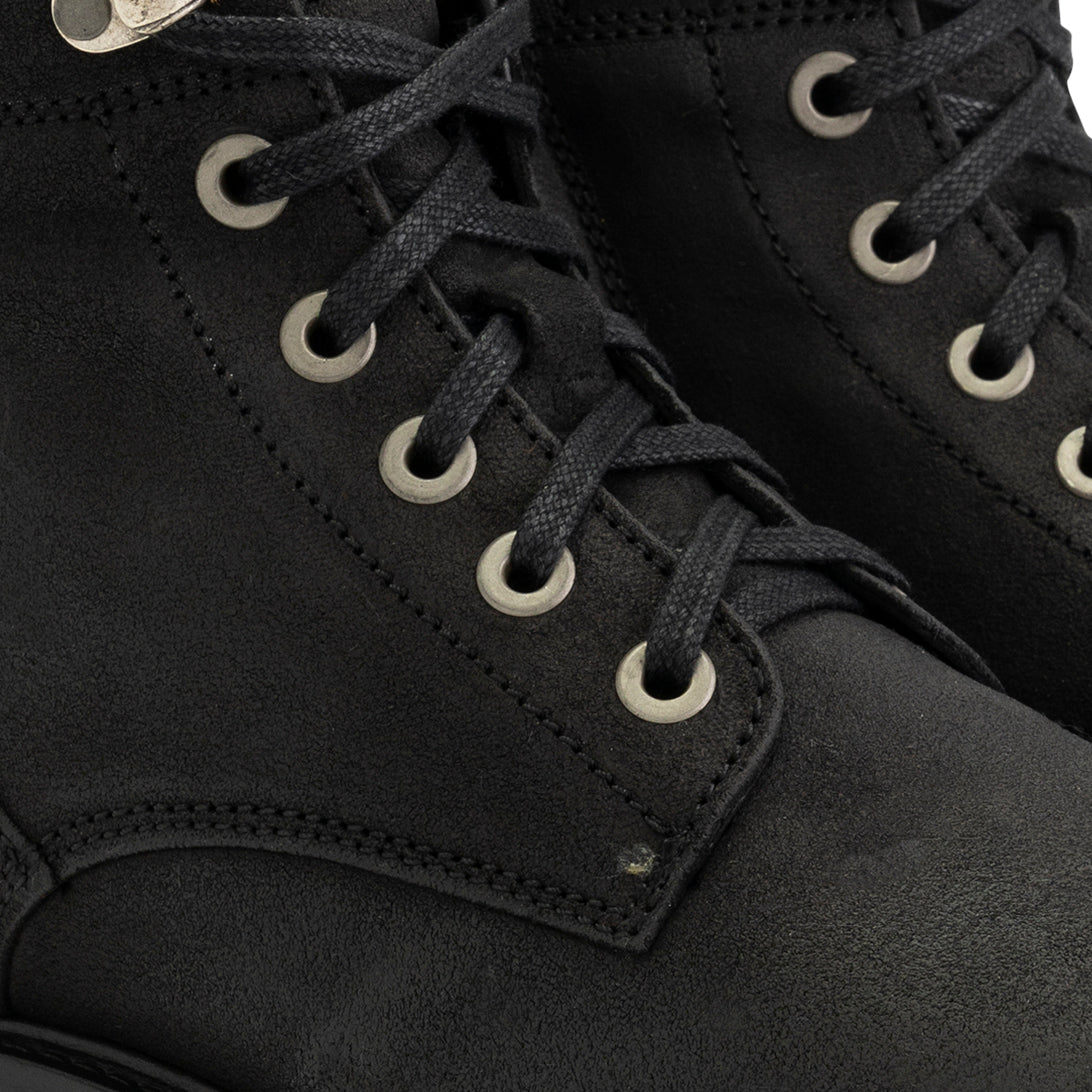 Kolding - Leather lace-up boots - Men - Black DFW