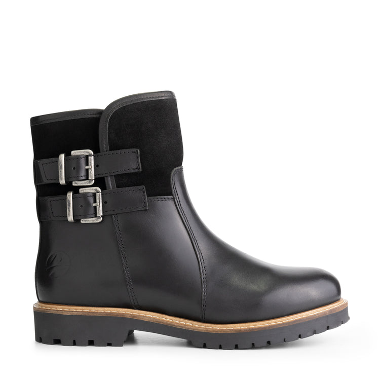 Hestnes - Leather ankle boots - Lady - Black R