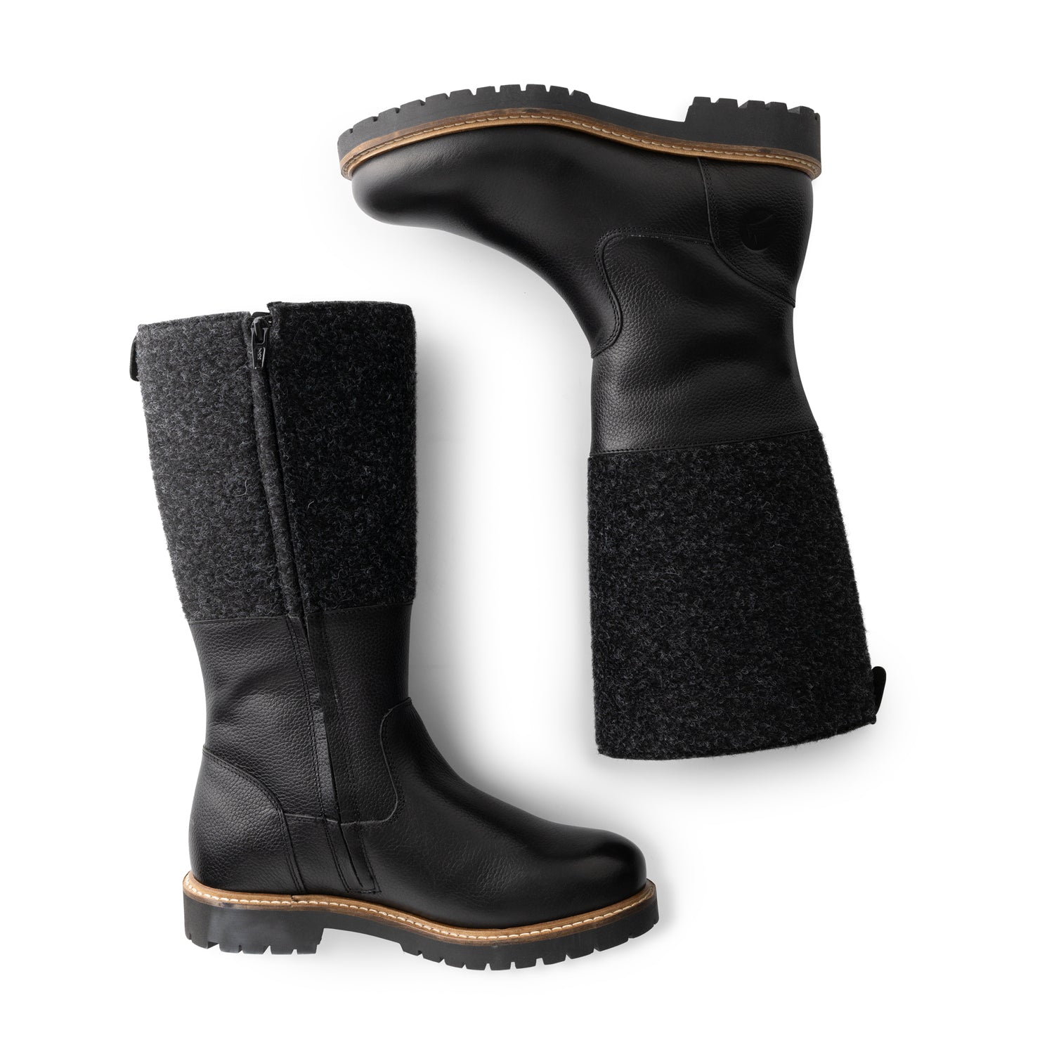 Vikedal - High boots - Lady - Black UPD