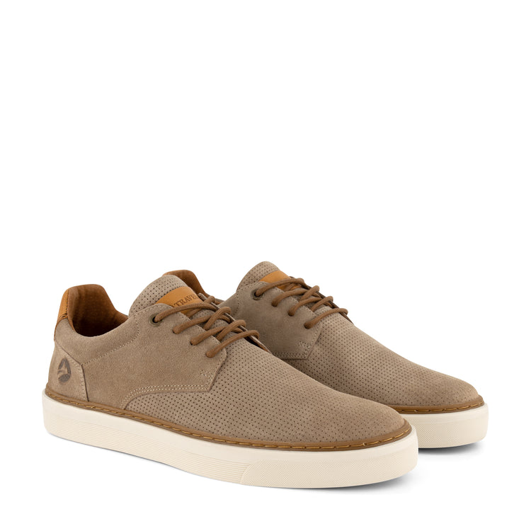 Chetton - Leather sneakers - Men - Sand FRD