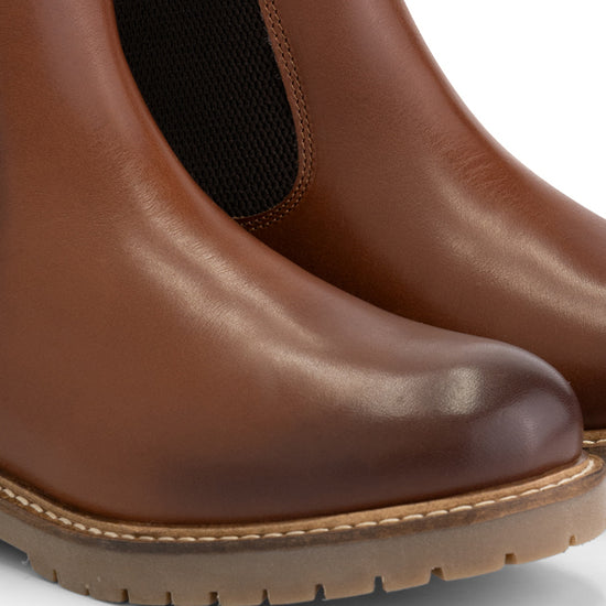 Forsand - Chelsea boots - Lady - Cognac DFW