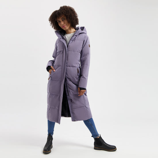 Frida - padded parka - Lady - Purple MV