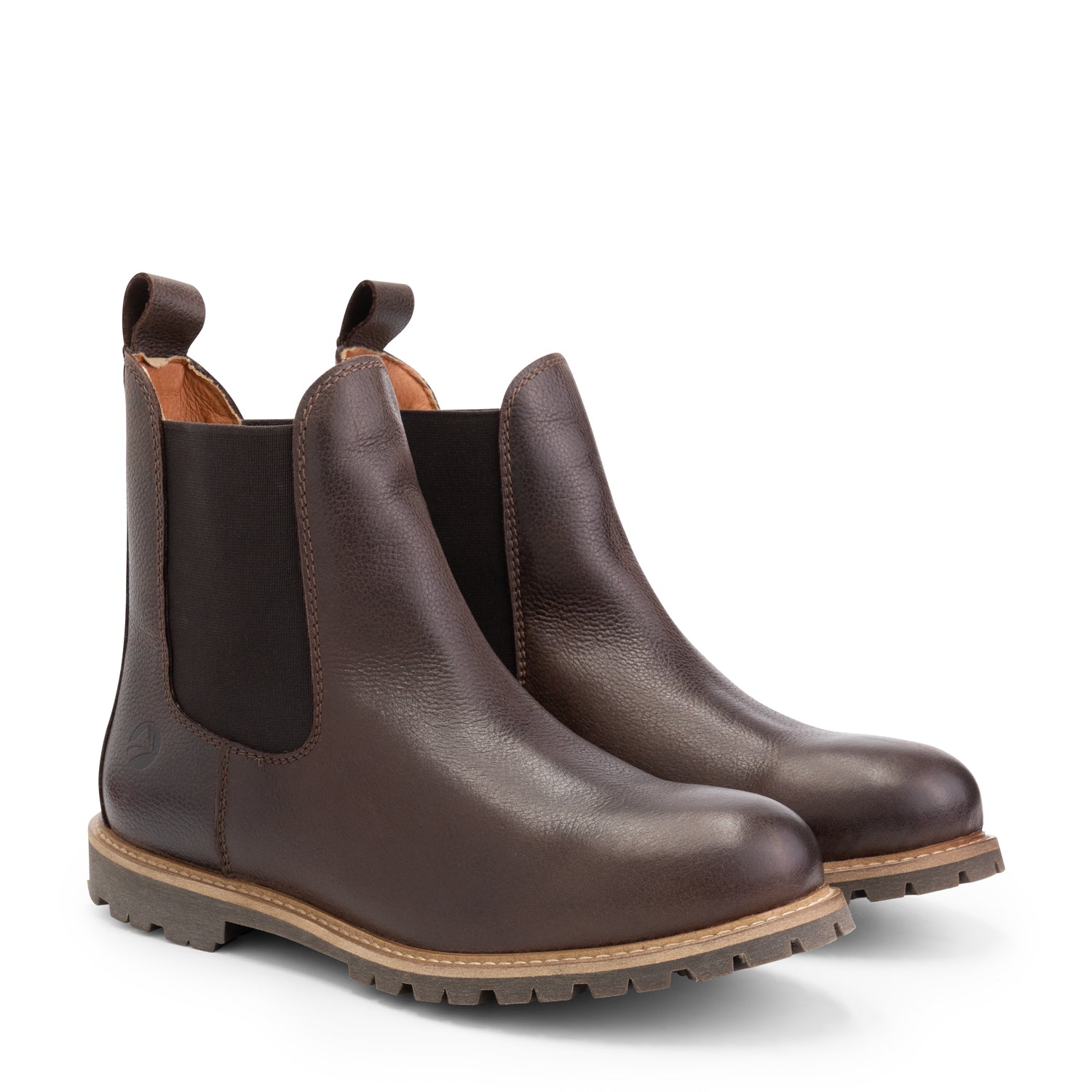 Leikanger - Leather chelsea boots - Men - Dark Brown FRD