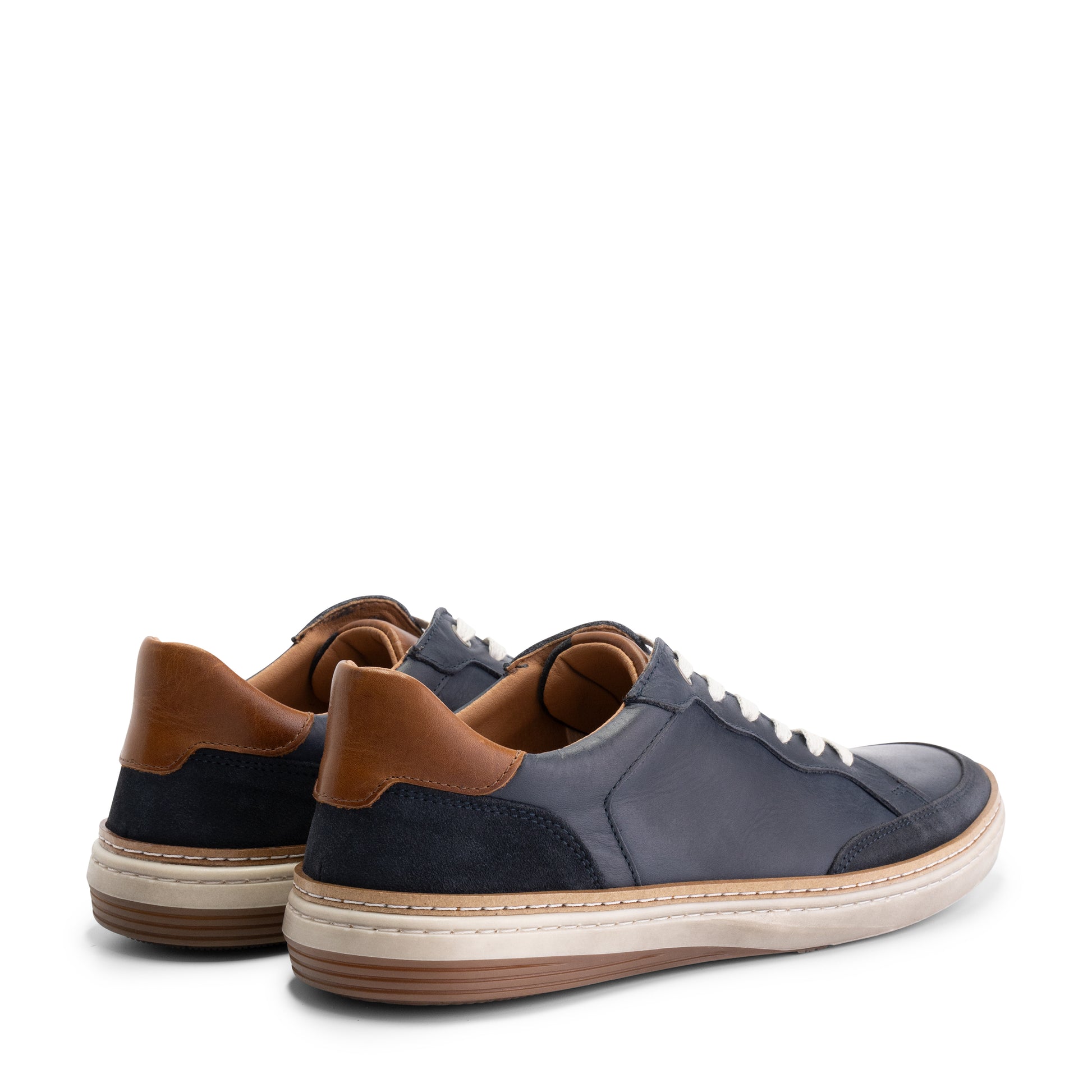 Northampton - Leather sneakers - Men - Navy BD