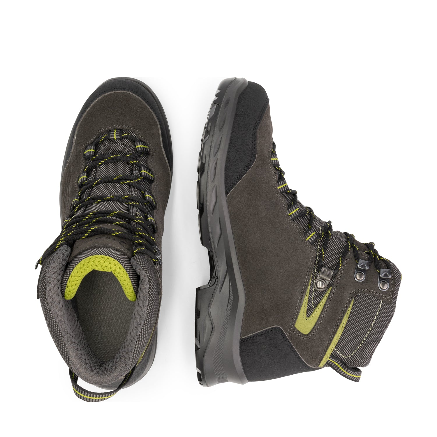 Aborg - High hiking shoes - Men - Dark Grey UPD