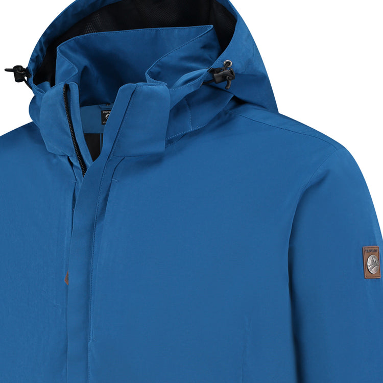 Davin - Waterproof jacket - Men - Blue DCB