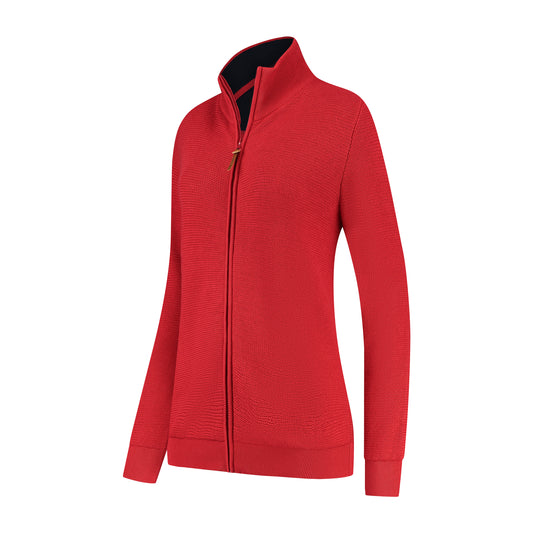 Lund - Cardigan - Lady - Red FL