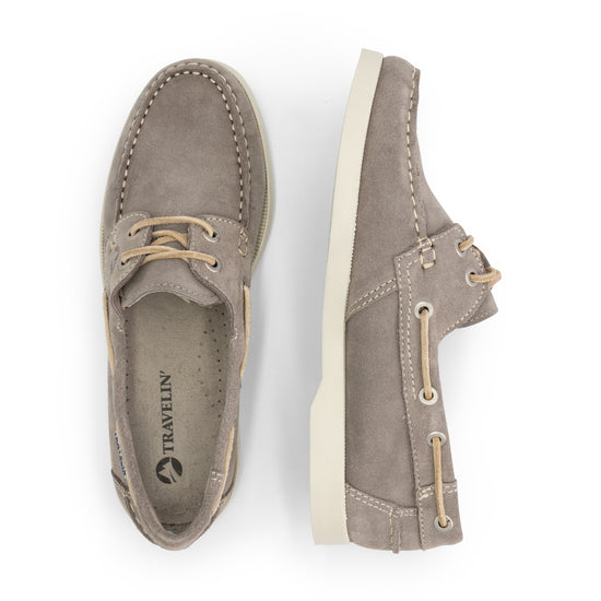 Penzance - Boat shoes - Lady - Grey UPD