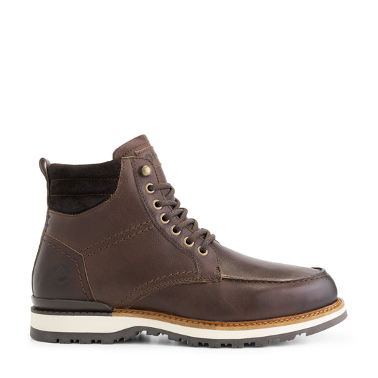 Lindelund - Wool-lined lace-up boots - Men - Brown R