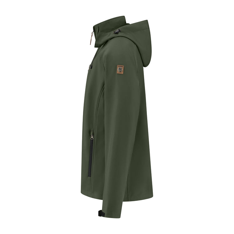 Tage - Softshell jacket - Men - Green L