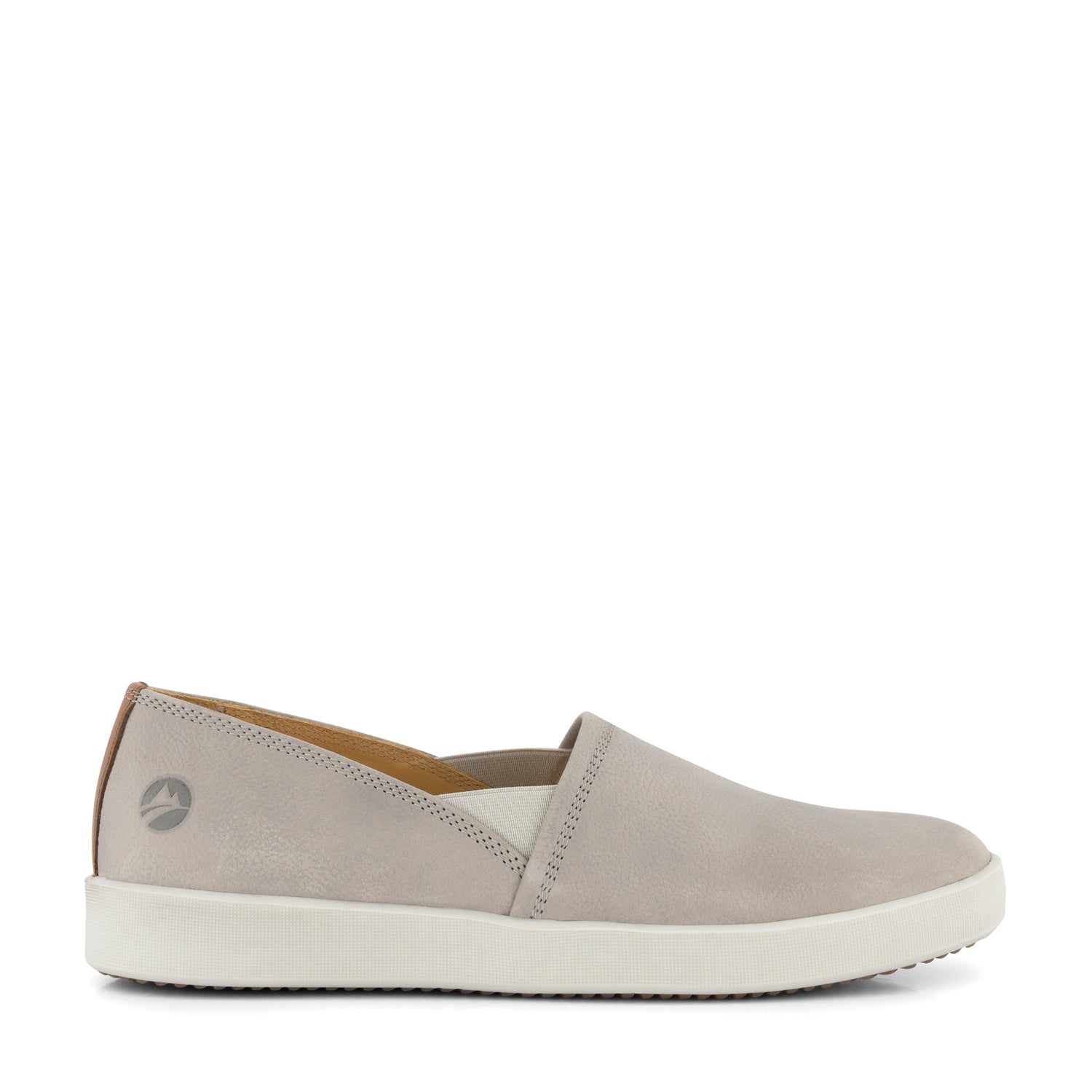 Tours - Leather slip-on shoes - Lady - Grey R