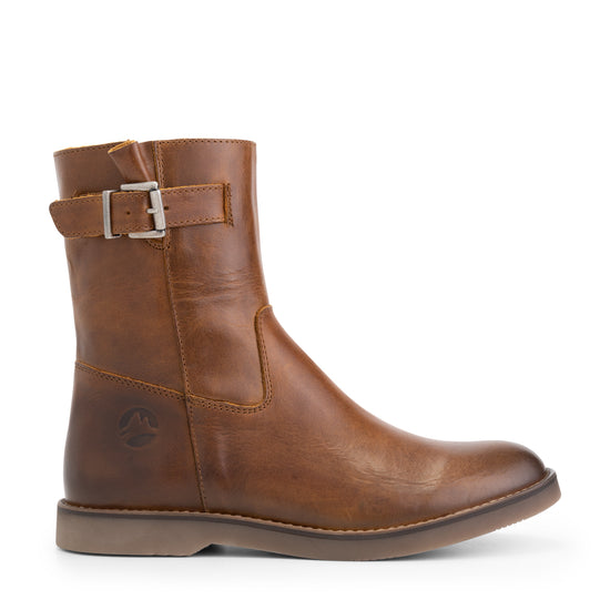 Lannion - Leather boot - Lady - Cognac R