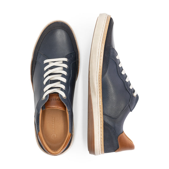 Northampton - Leather sneakers - Men - Navy UPD