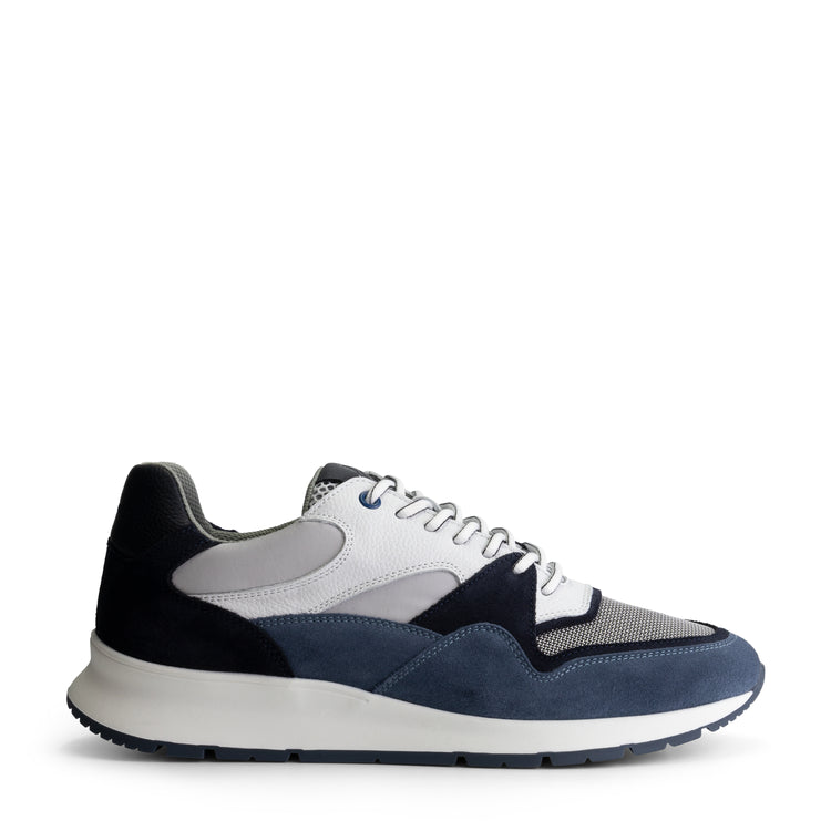 Ledbury - Leather sneaker - Men - Navy R