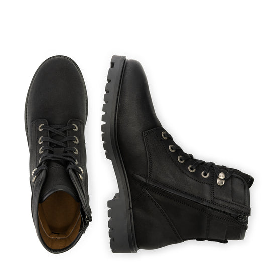 Kolding - Leather lace-up boots - Men - Black UPD