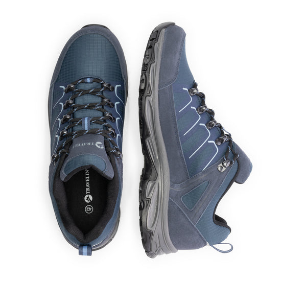 Bogense - Low hiking shoes - Men - Navy UPD