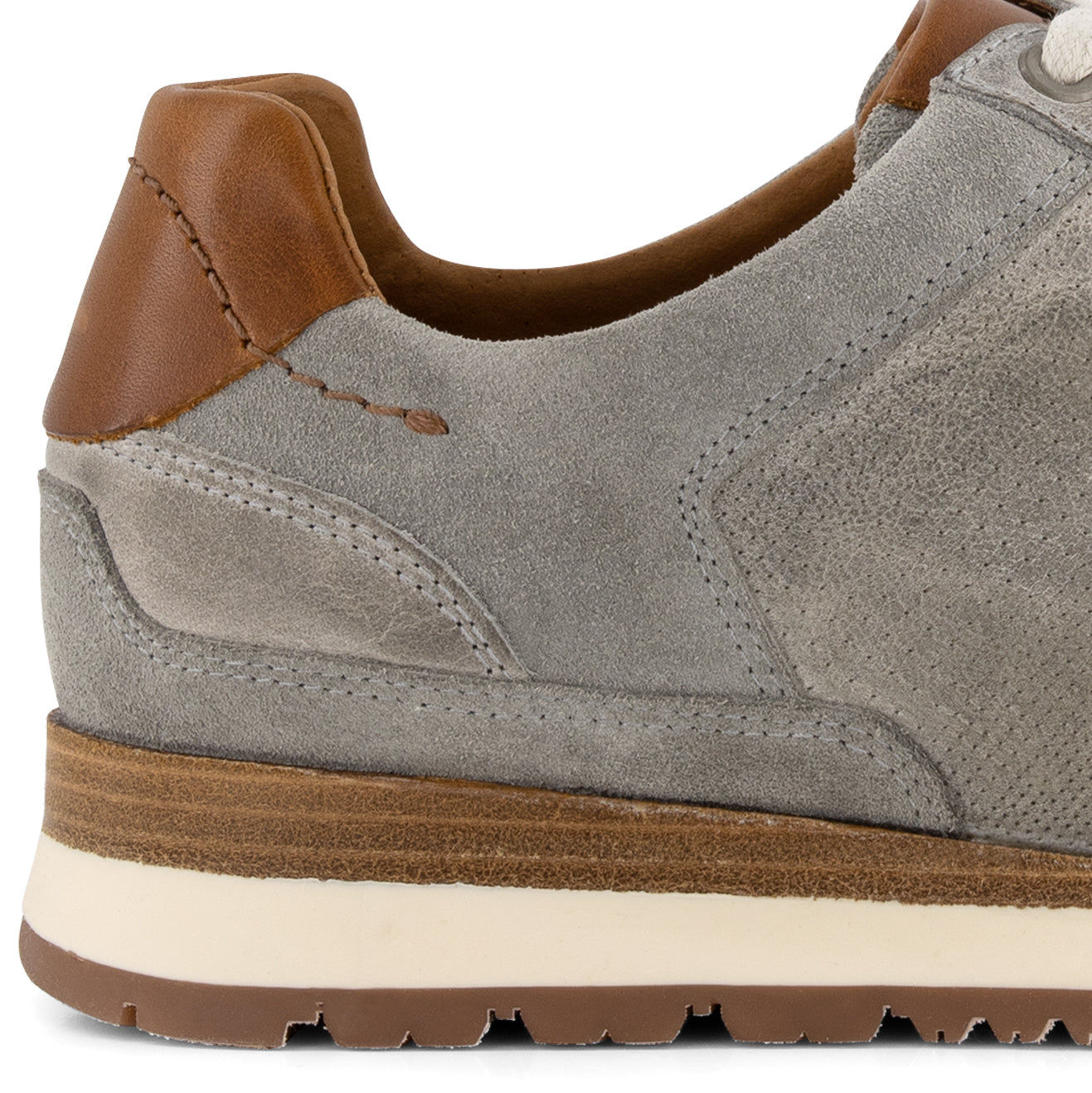 Worcester - Leather sneakers - Men - Grey DFH