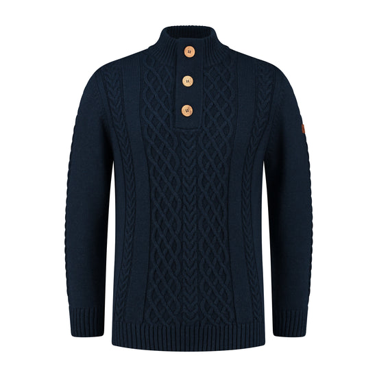 Falun - Jumper - Men - Navy F