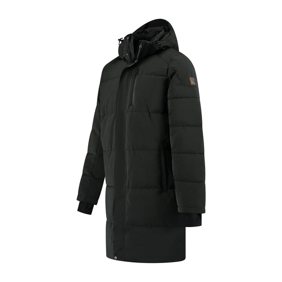 Black waterproof winter coat online