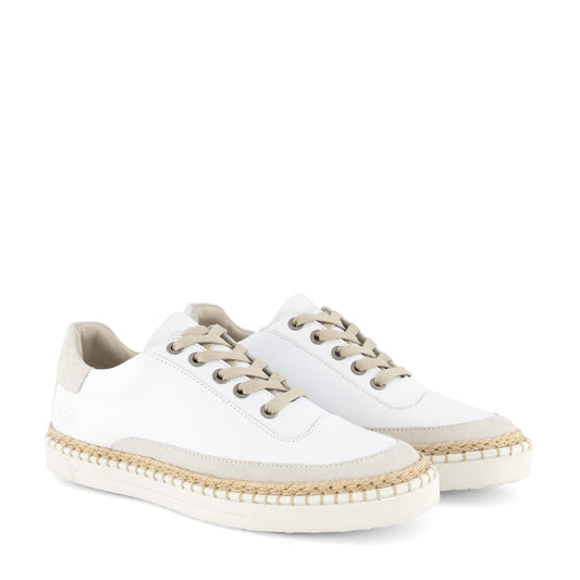 Omage - Leather sneakers - Women - White FRD