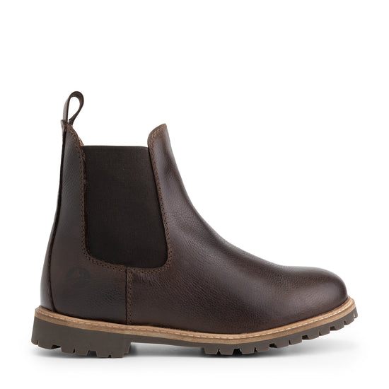 Leikanger - Leather chelsea boots - Lady - Dark Brown R