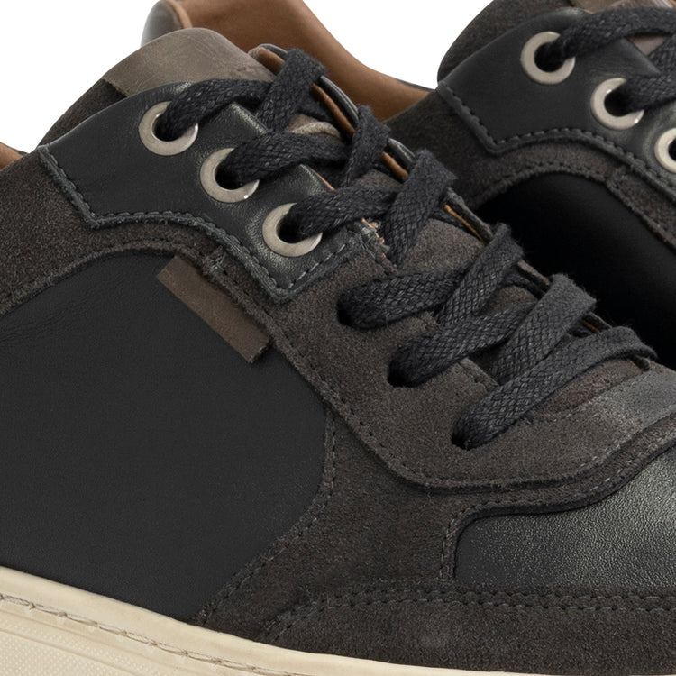 Southam - Leather sneakers - Men - Black DFW