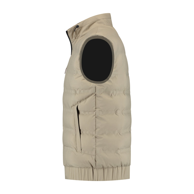 Magnus - Bodywarmer - Men - Taupe L