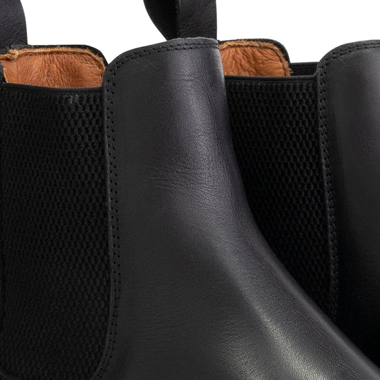 Risnes - Leather chelsea boots - Lady - Black DFS