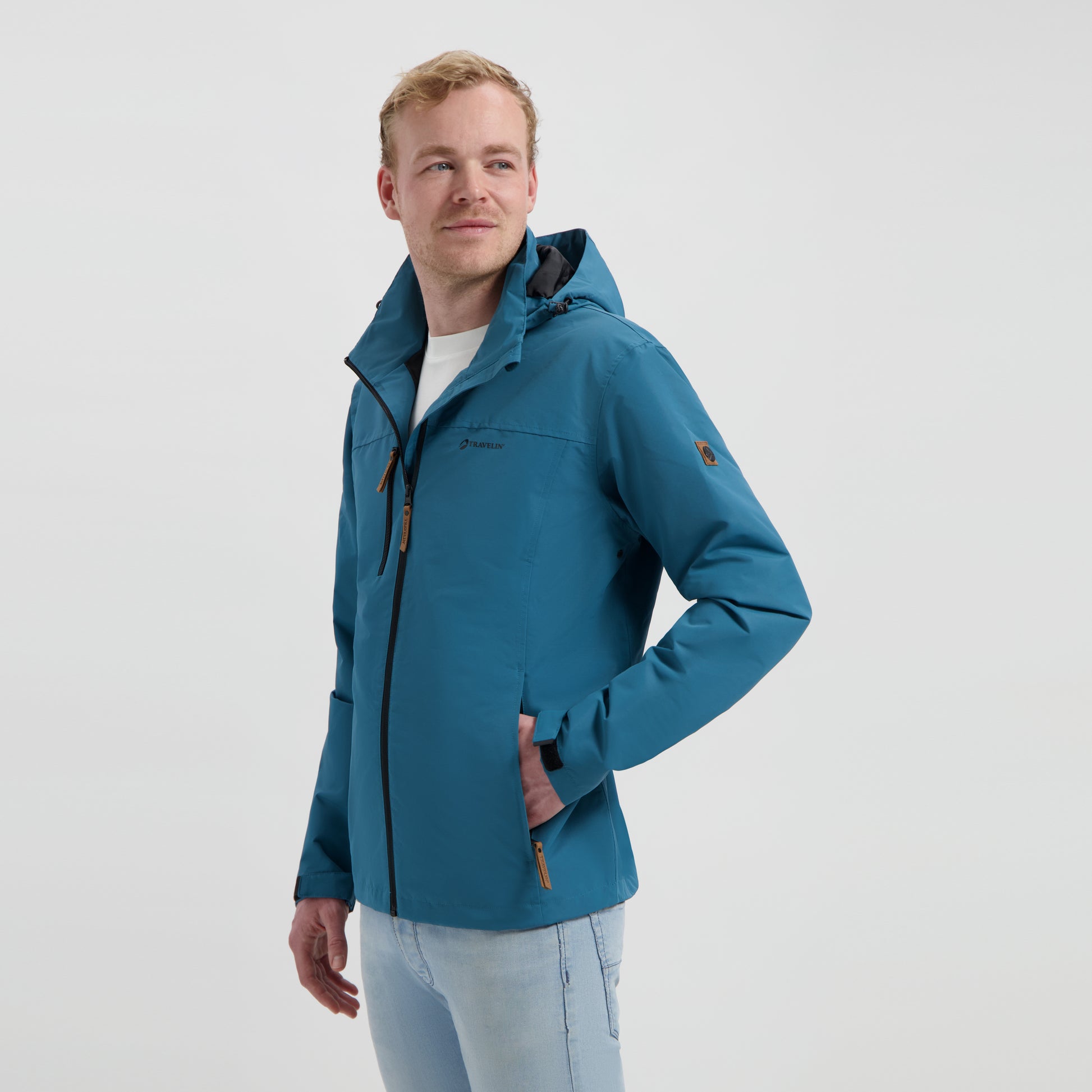 Kaja - Waterproof jacket - Men - Blue MV