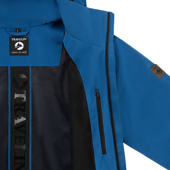 Davin - Waterproof jacket - Men - Blue DCI