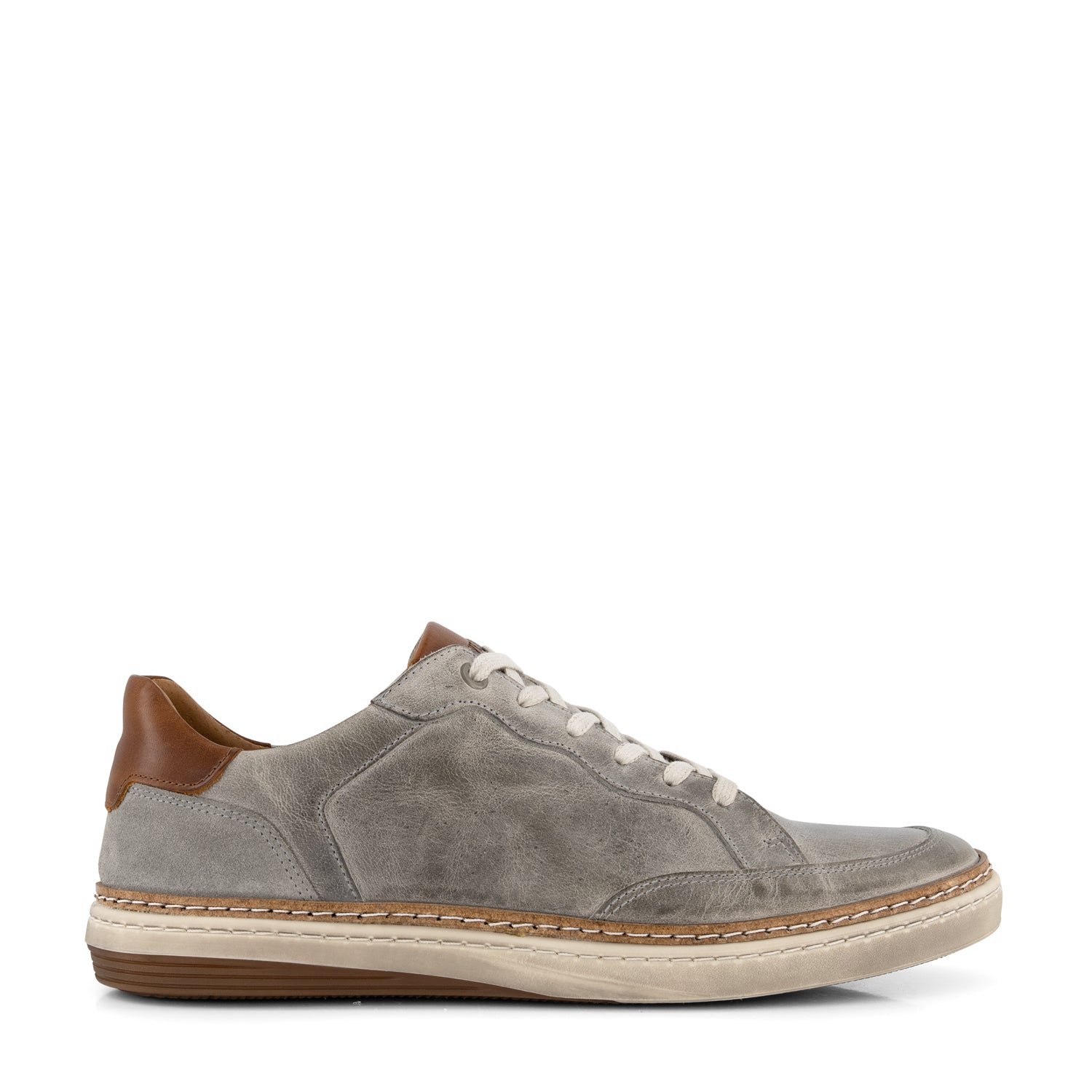 Northampton - Leather sneakers - Men - Grey R