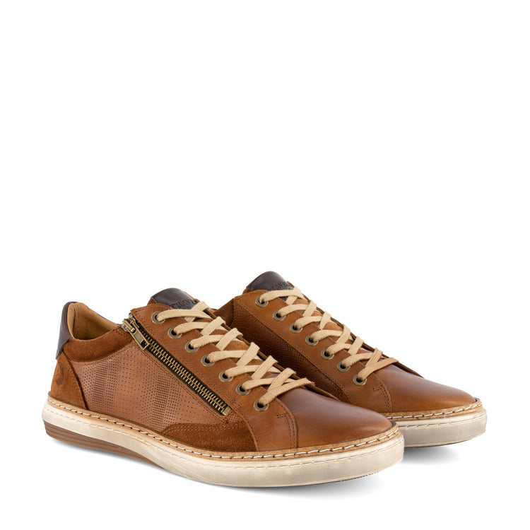 Coventry - Leather sneaker - Men - Cognac FRD