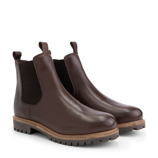 Rosseland - Wool-lined chelsea boots - Men - Dark Brown FRD