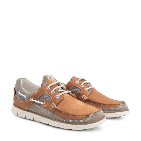 Yarmouth - Boat shoes - Men - Cognac FRD