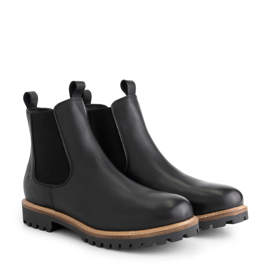 Randers - Leather chelsea boots - Men - Black FRD