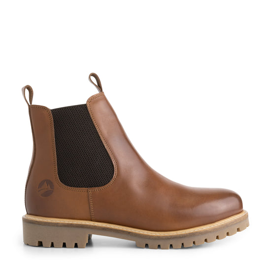 Randers - Leather chelsea boots - Men - Cognac R