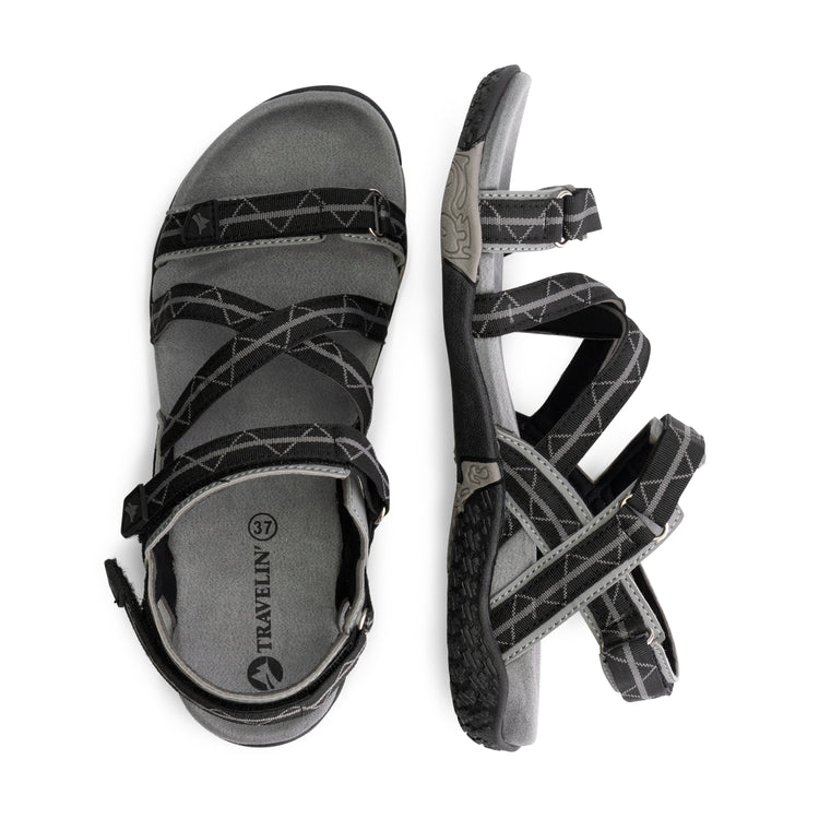 Sylte - Sandals - Lady - Grey UPD