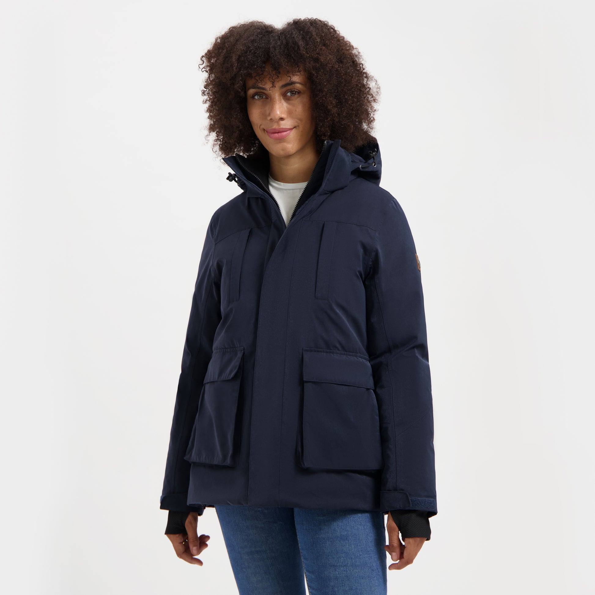 Thyra - Winter coat - Lady - Navy MV